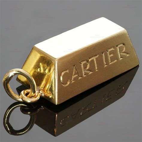 buy cartier platinum ingot bar pendant|cartier gold necklace.